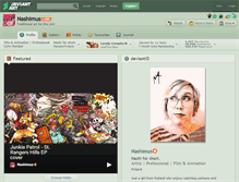 Tablet Screenshot of nashimus.deviantart.com