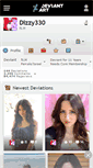 Mobile Screenshot of dizzy330.deviantart.com
