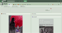 Desktop Screenshot of hakucho.deviantart.com