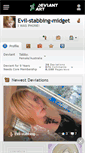 Mobile Screenshot of evil-stabbing-midget.deviantart.com