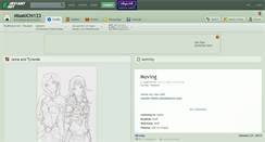 Desktop Screenshot of misakichi123.deviantart.com