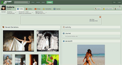 Desktop Screenshot of endleria.deviantart.com