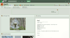 Desktop Screenshot of peachti.deviantart.com