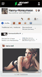 Mobile Screenshot of hanny-honeymoon.deviantart.com
