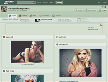 Tablet Screenshot of hanny-honeymoon.deviantart.com