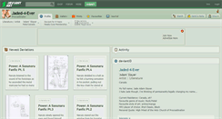 Desktop Screenshot of jaded-4-ever.deviantart.com
