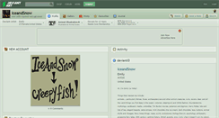 Desktop Screenshot of iceandsnow.deviantart.com