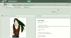 Desktop Screenshot of kinie.deviantart.com