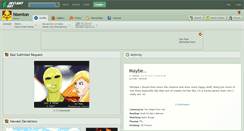 Desktop Screenshot of hbenton.deviantart.com