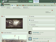 Tablet Screenshot of dosimeter.deviantart.com