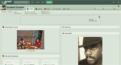 Desktop Screenshot of decadent-dreamer.deviantart.com
