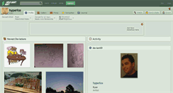 Desktop Screenshot of hyperice.deviantart.com