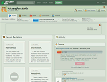Tablet Screenshot of kataangpercabeth.deviantart.com