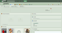 Desktop Screenshot of camshaft22.deviantart.com