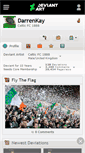 Mobile Screenshot of darrenkay.deviantart.com