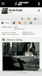 Mobile Screenshot of ferdi-freak.deviantart.com