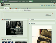 Tablet Screenshot of ferdi-freak.deviantart.com