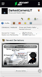 Mobile Screenshot of darkestcornerslit.deviantart.com