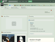Tablet Screenshot of bito23.deviantart.com