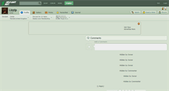 Desktop Screenshot of lizzip.deviantart.com