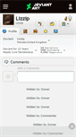 Mobile Screenshot of lizzip.deviantart.com