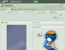 Tablet Screenshot of mayouh101.deviantart.com