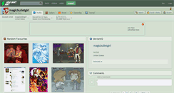 Desktop Screenshot of magicbulletgirl.deviantart.com