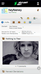Mobile Screenshot of heyfeeney.deviantart.com