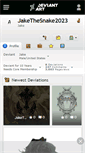 Mobile Screenshot of jakethesnake2023.deviantart.com