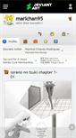Mobile Screenshot of marichan95.deviantart.com
