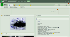Desktop Screenshot of jaron.deviantart.com