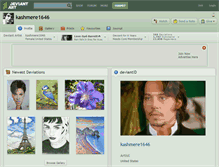 Tablet Screenshot of kashmere1646.deviantart.com