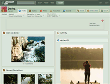Tablet Screenshot of devira.deviantart.com