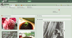 Desktop Screenshot of nikkileee.deviantart.com