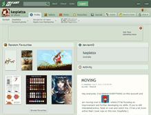 Tablet Screenshot of kasplatza.deviantart.com