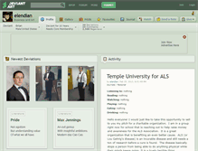 Tablet Screenshot of elendian.deviantart.com