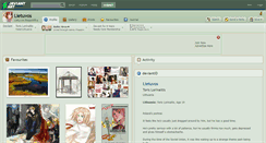 Desktop Screenshot of lietuvos.deviantart.com