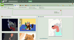Desktop Screenshot of fenriswolfraver.deviantart.com