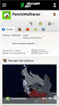 Mobile Screenshot of fenriswolfraver.deviantart.com