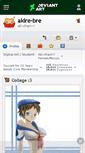 Mobile Screenshot of akire-bre.deviantart.com