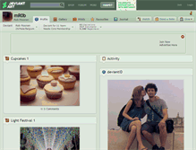Tablet Screenshot of mr0b.deviantart.com