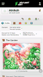 Mobile Screenshot of minikoh.deviantart.com