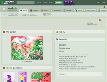 Tablet Screenshot of minikoh.deviantart.com