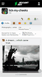 Mobile Screenshot of lick-my-cheeks.deviantart.com