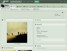 Tablet Screenshot of desij.deviantart.com