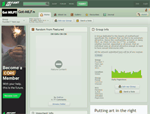 Tablet Screenshot of got-milf.deviantart.com