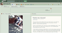 Desktop Screenshot of darkmousy720.deviantart.com