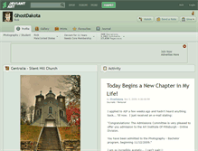 Tablet Screenshot of ghostdakota.deviantart.com