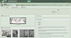 Desktop Screenshot of illy93.deviantart.com