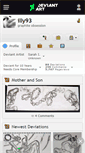 Mobile Screenshot of illy93.deviantart.com